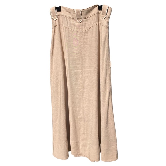 THE GREAT. Field Beige Maxi Skirt - Picture 6 of 7
